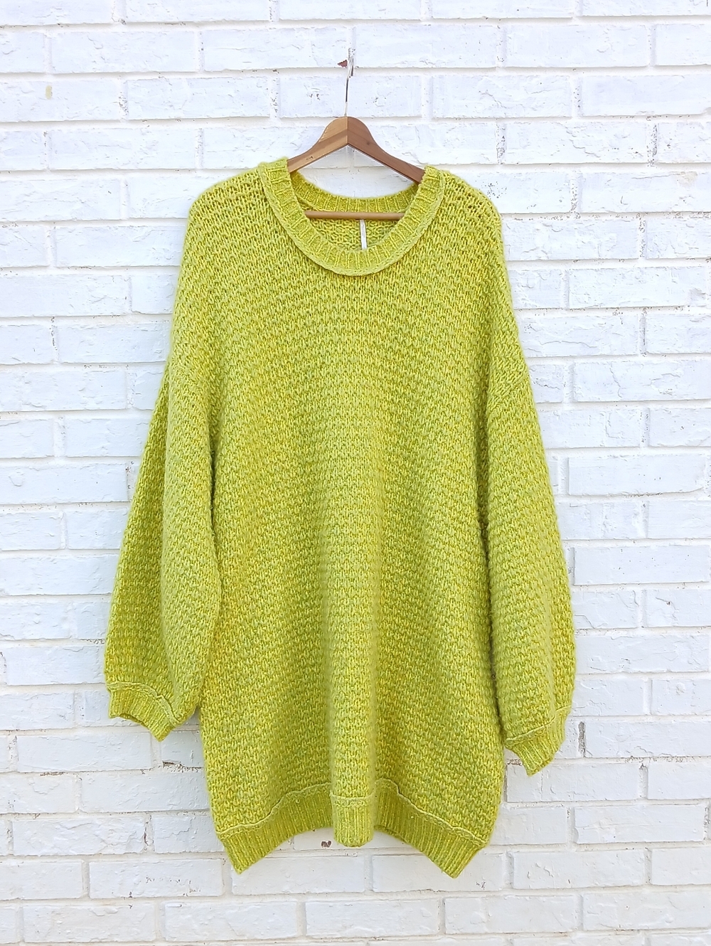 Free People Lola Oversize Chunky Sweater Dress Large - Picture 3 of 7